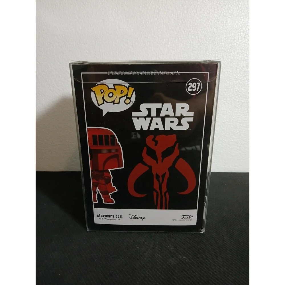 Funko Pop Star Wars Boba Fett Red 2020 WonderCon Exclusive #297 W/ Protector